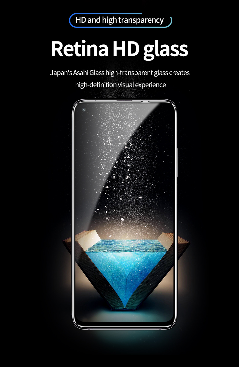 SmartDevil Screen Protector für Xiaomi Mi 12T 10T Pro Lite 11T 9T Gehärtetem Glas Anti-fingerprint Volle Abdeckung HD Anti Blue Ray – Detail 19