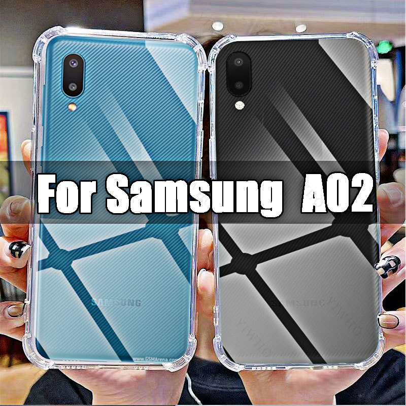 Für Samsung Galaxy A02 Clear Phone Soft Case TPU transparent für Samsung eine 02 6.5 "SM-A022F stoß feste Anti-Kratz-Abdeckungen Shell – Detail 1