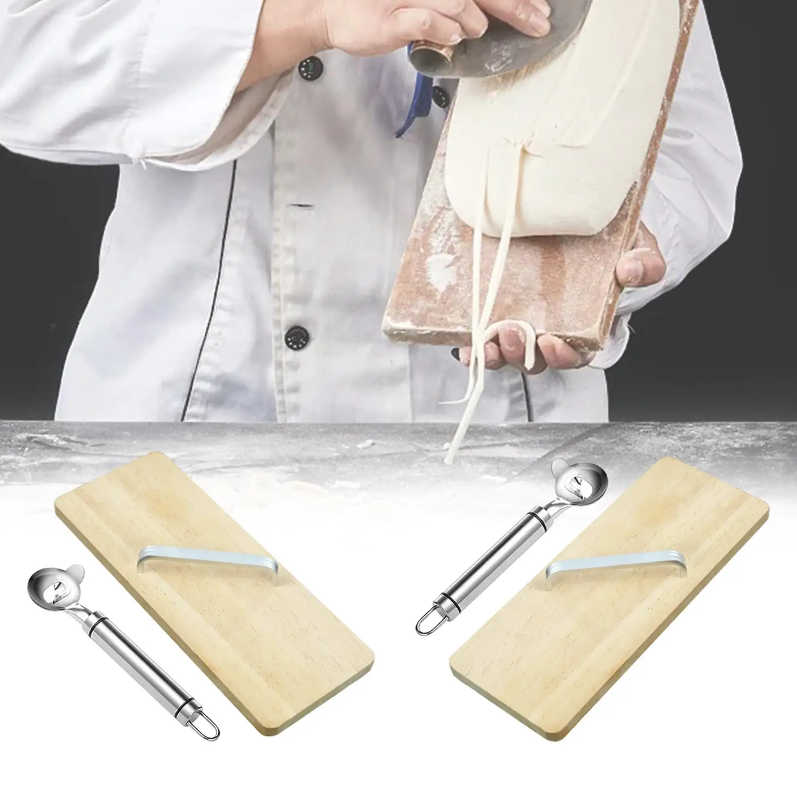 Chinese Noodles Maker Household with Bottom Hanging Hook Noodles Dough Cutter
