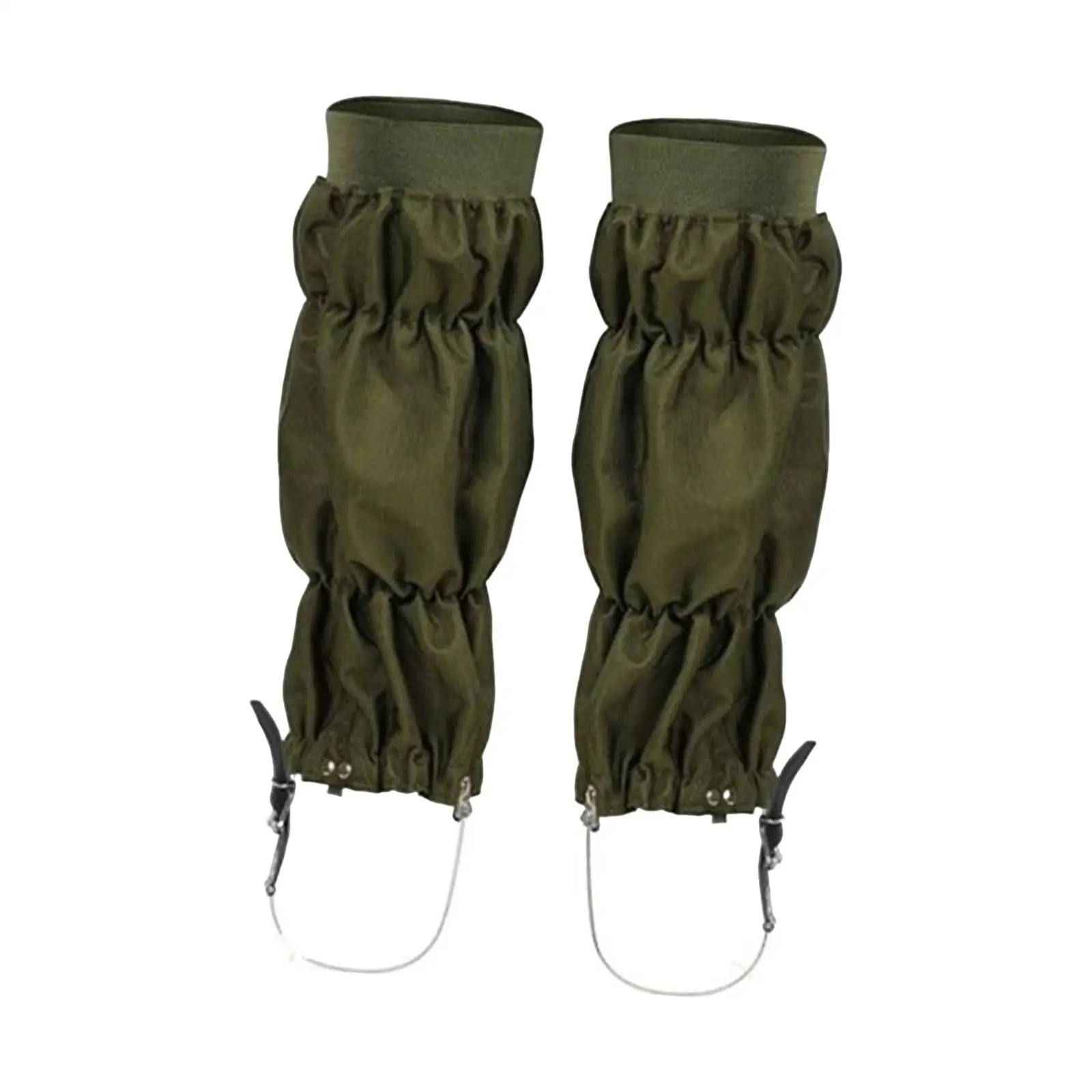 Lightweight Leg Cover Men Women Adjustable Snowproof Waterproof Shoe Cover for Outdoor Camping Walking Trekking Backpacking