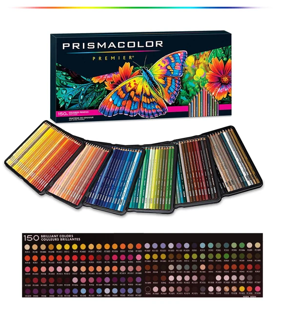Prisma sanford Premier 132 150 Color prismacolor 24 36 48 72 Portrait Hand  Painted Soft Oily Pencils Professional Colored Pencil