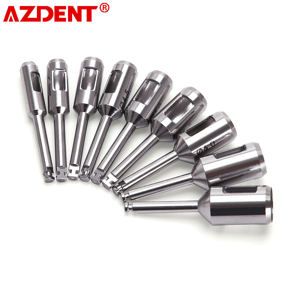 Best of AZDENT Dental Implant Tissue Punch Stainless Steel Gingival Ring Cutter Low Speed Handpiece Dentistry Surgical Instrument Reviews & Tips