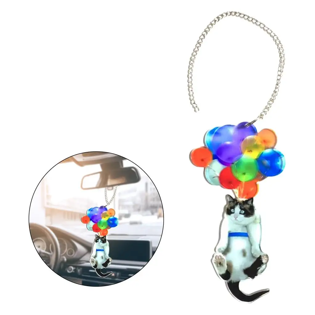  View Mirror Pendant, Car Hanging Charms, Acrylic Hanging Ornament for Car Interior and  Decorations