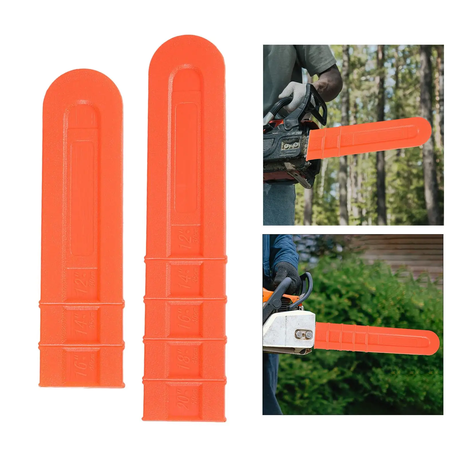 Durable Chainsaw Bar Protective Cover Scabbard Guard Garden Tools Accessories Chainsaw cover for Garden Replacement