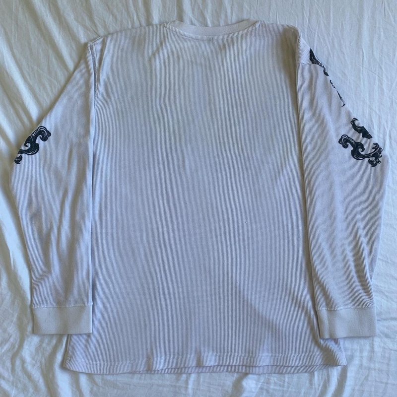 Maemukilabe 00s Graphic Print O-Neck Long Sleeve