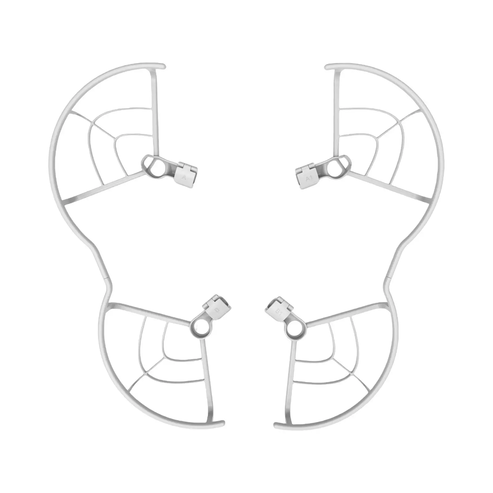 2 Pieces Propeller Protector fortress Crash Guard Drone Propeller Guards Quick Release Removable for Mini 3 Accs