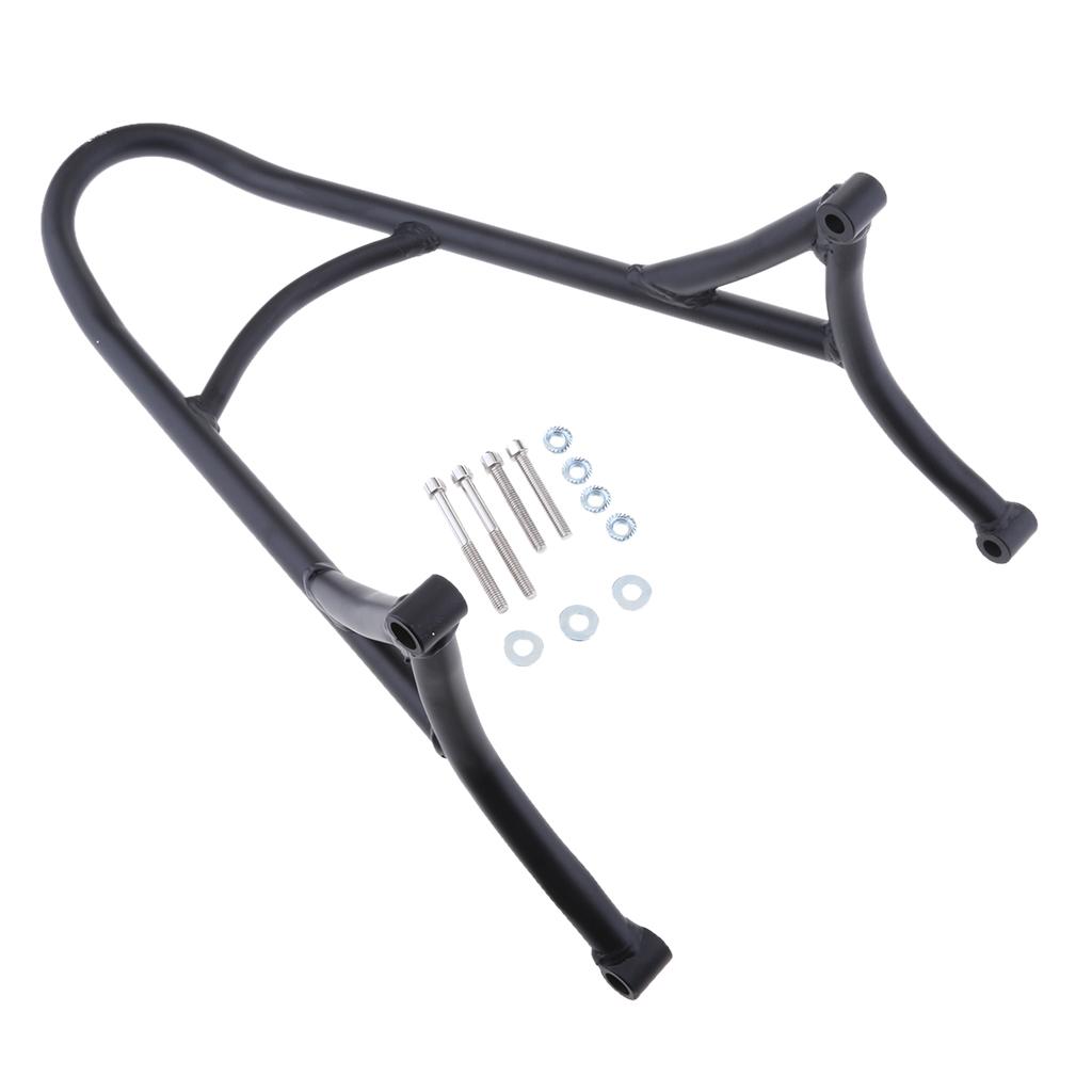 Black Short Sissy Bar Backrest for Iron 883 XL 04-16