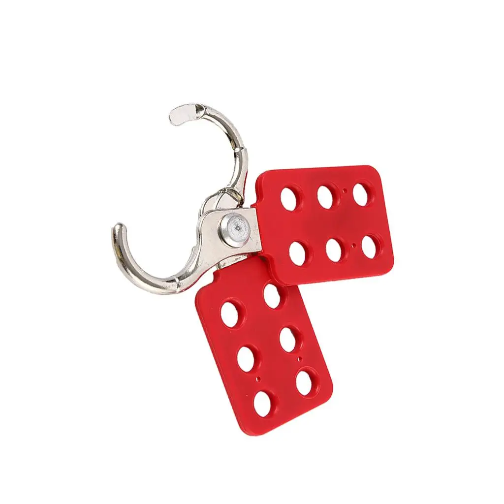 Lockout Hasp Steel Material Lockout  25mm / 38mm, Red