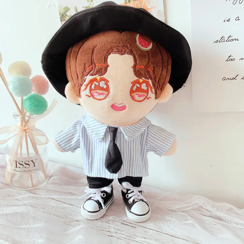 Korean Idol Doll Plush Toy Clothes para