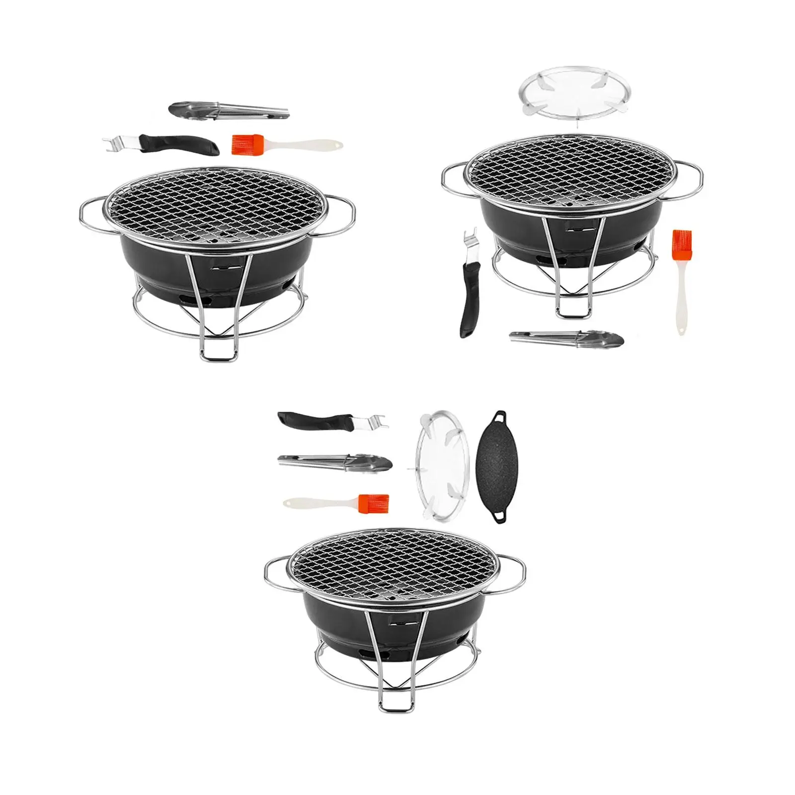 Barbecue Grill Camping Grilling Meat Steak for Outdoor Backpacking