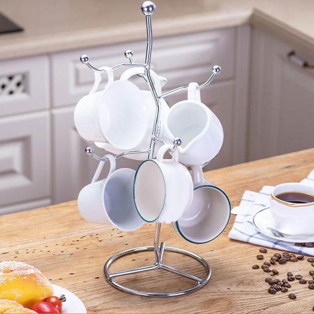 Space Saving Mug Rack