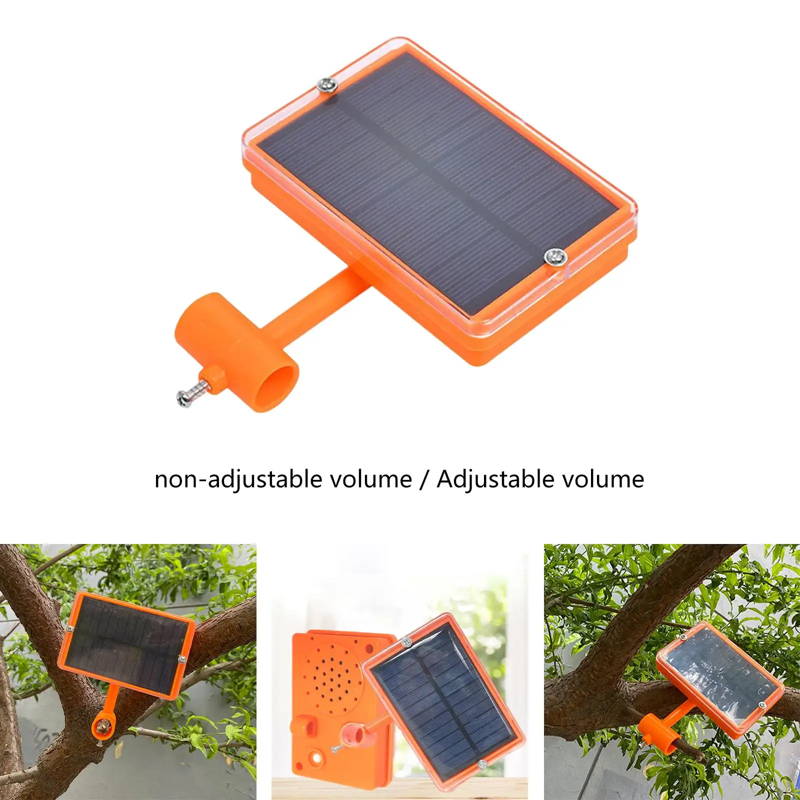 Solar Powered Animal Detector Animal Scarer Easy to Install Durable Stable Farm Warehouses Outdoor Orchards Fish Ponds