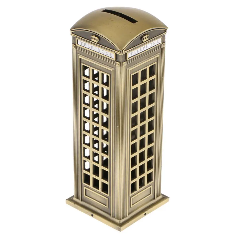 Attractive Metal Alloy  Spare Change  Street   Piggy  Money Box