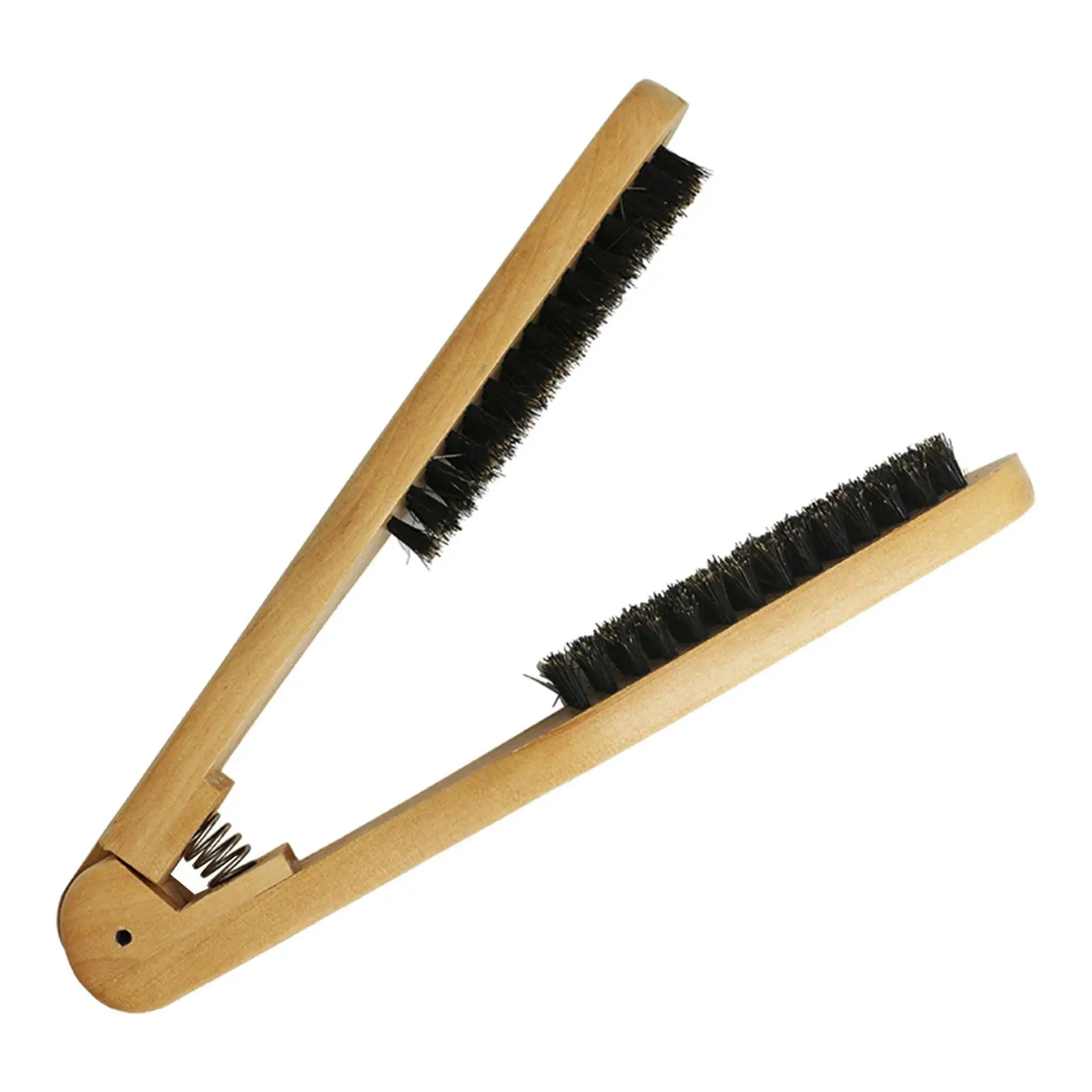 Hair Straightening to Use Barber Accesories Smoothing and Straight Hair Straight Hair Brush V Shaped Comb Clip