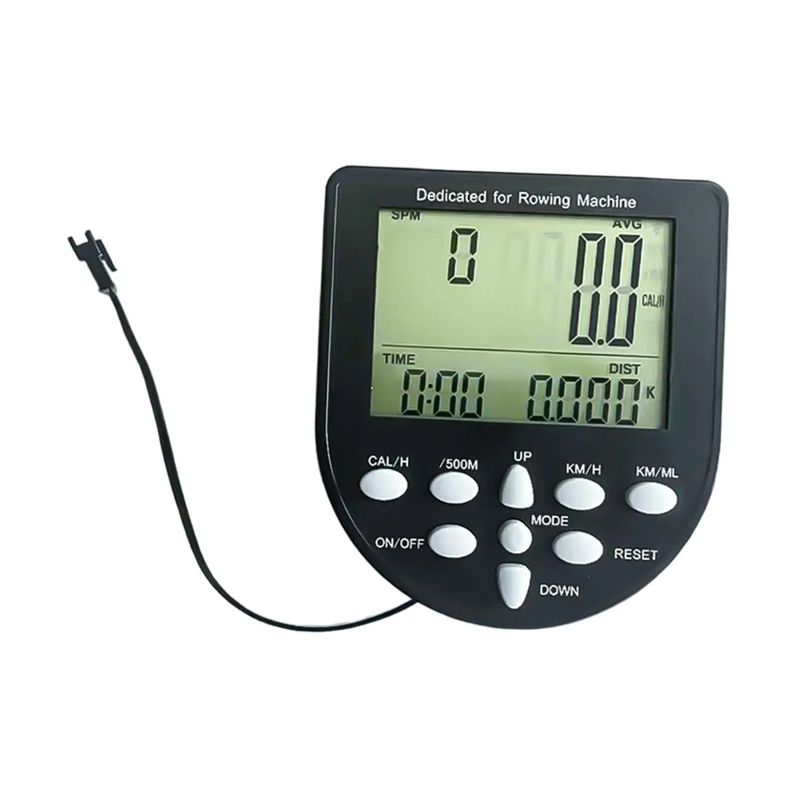 Universal Replacement Monitor Speedometer for Rowing Machine Indoor Computer