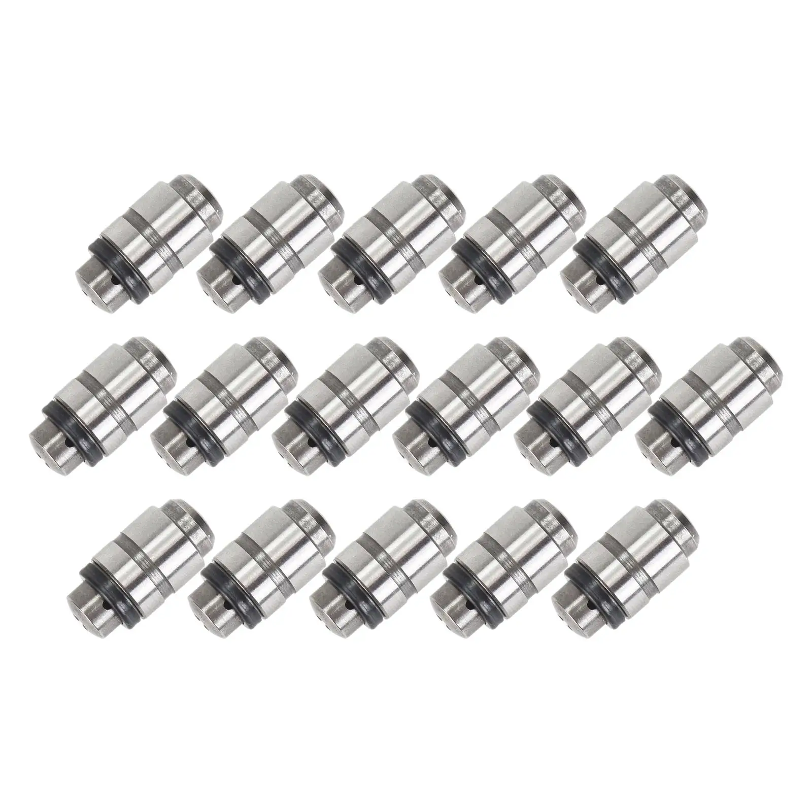 16-In-Pack Valve Tappets Lifters Kit Vehicle Parts Iron Assemblies Replaces for Mitsubishi 3.5L 3.8L 2131753 Car Supplies