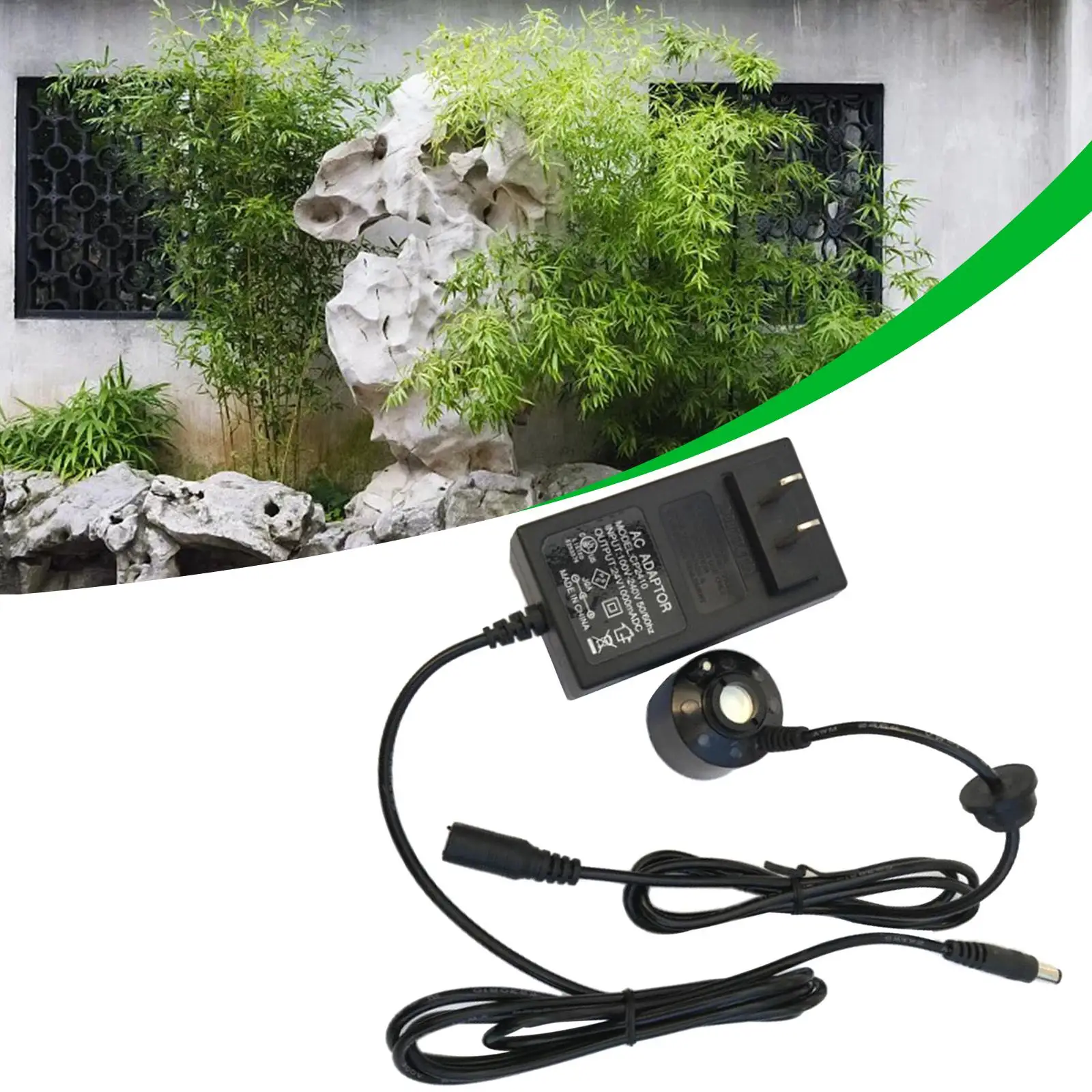 Mini Ultrasonic Mist Maker Air Fogger Waterscape Atomization Humidificador Mist Fogger for Gardening Pond Aquarium Rockery