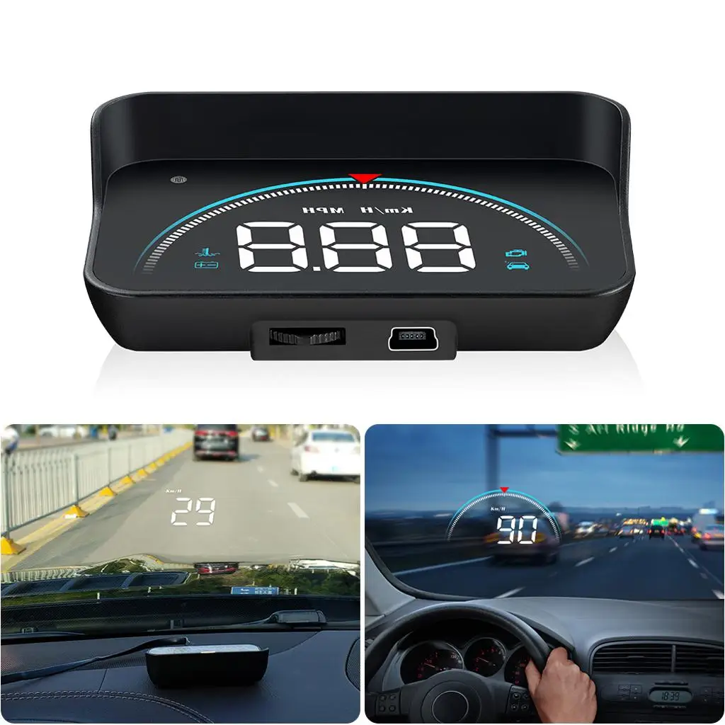 Car HUD M8 Head Up Display II Auto Gauge   Screen