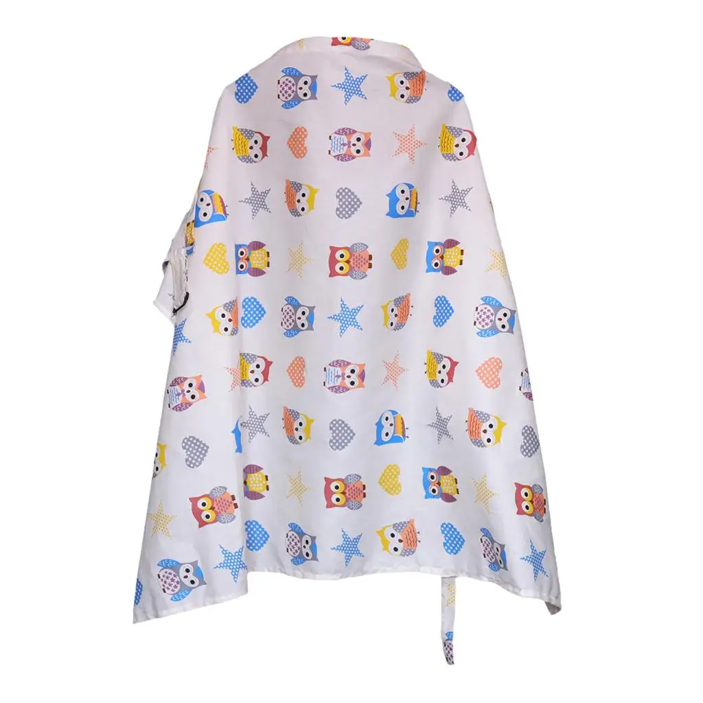 Baby Breast Feeding Nursing Scarf Cover Up Apron Cotton Towel