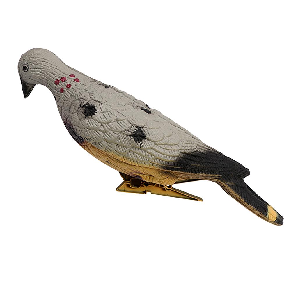 3D Pigeon Decoy Full Body Decoying Hunting  Decoying Outdoor Garden