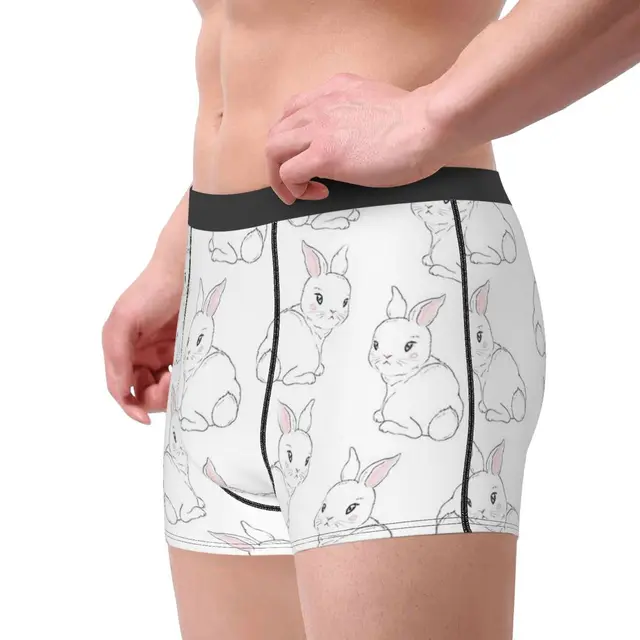 Bear In Bathtub Animals Kawaii Cute Underpants Homme Panties Man Underwear  Comfortable Shorts Boxer Briefs - AliExpress