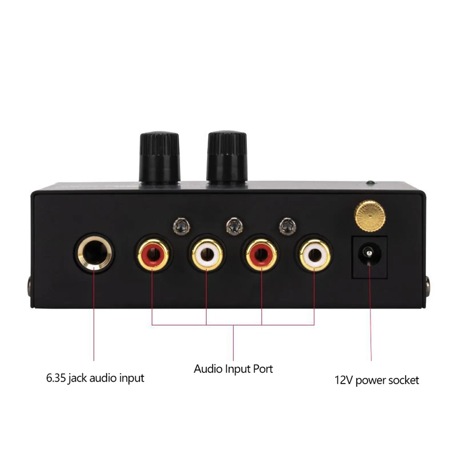 Phono Preamp for Turntable Compact 1/4