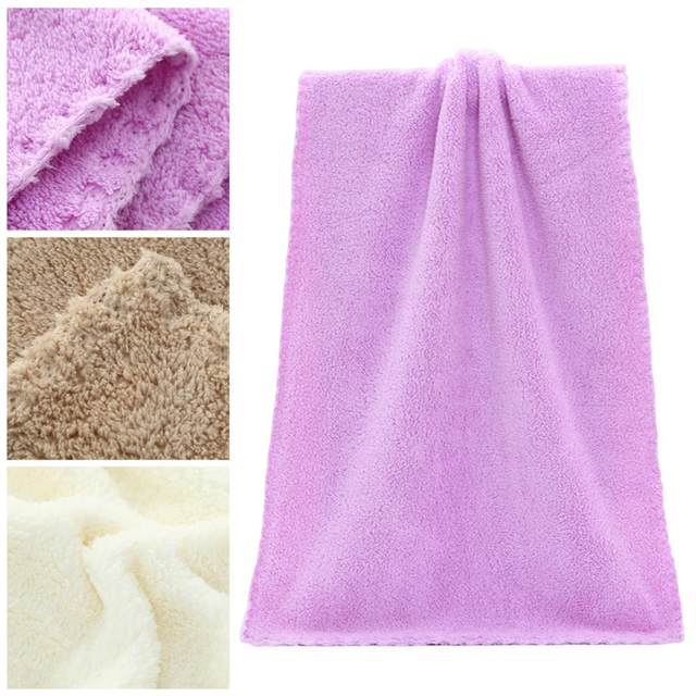 Luxury Large Towel 35*75cm Absorbent Quick-Drying Bath Shower