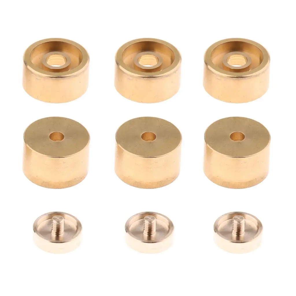 1 Set of Metal trumpet  type Finger Buttons Trumpet Repair Parts