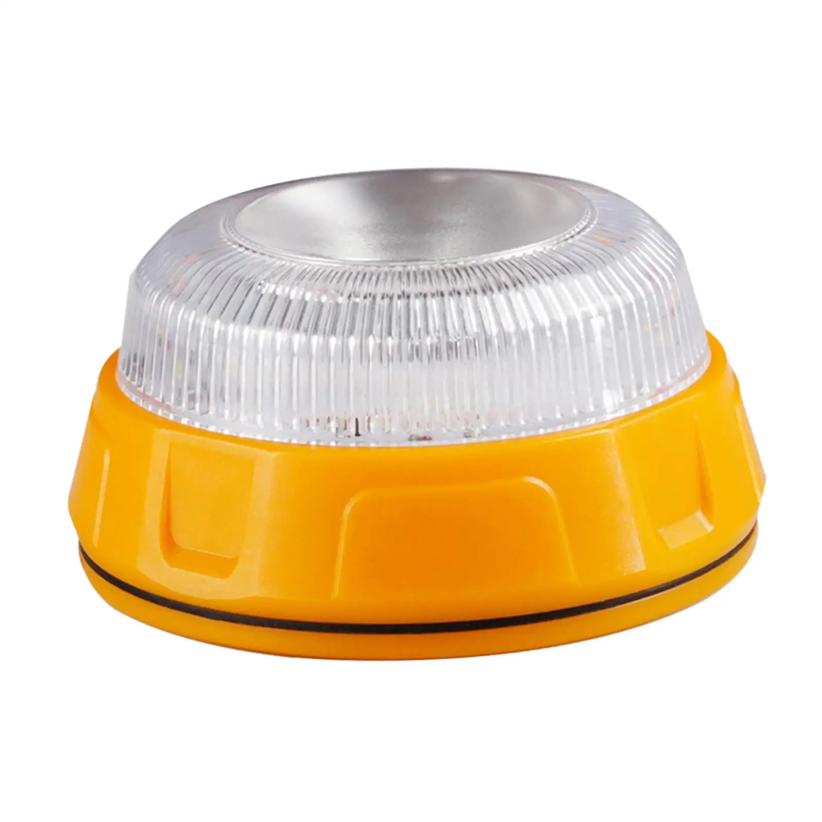 Traffic Warning Lights Waterproof Rechargeable Lights with Magnetic Base Flashing Lamp Emergency Lighting for Marine Car