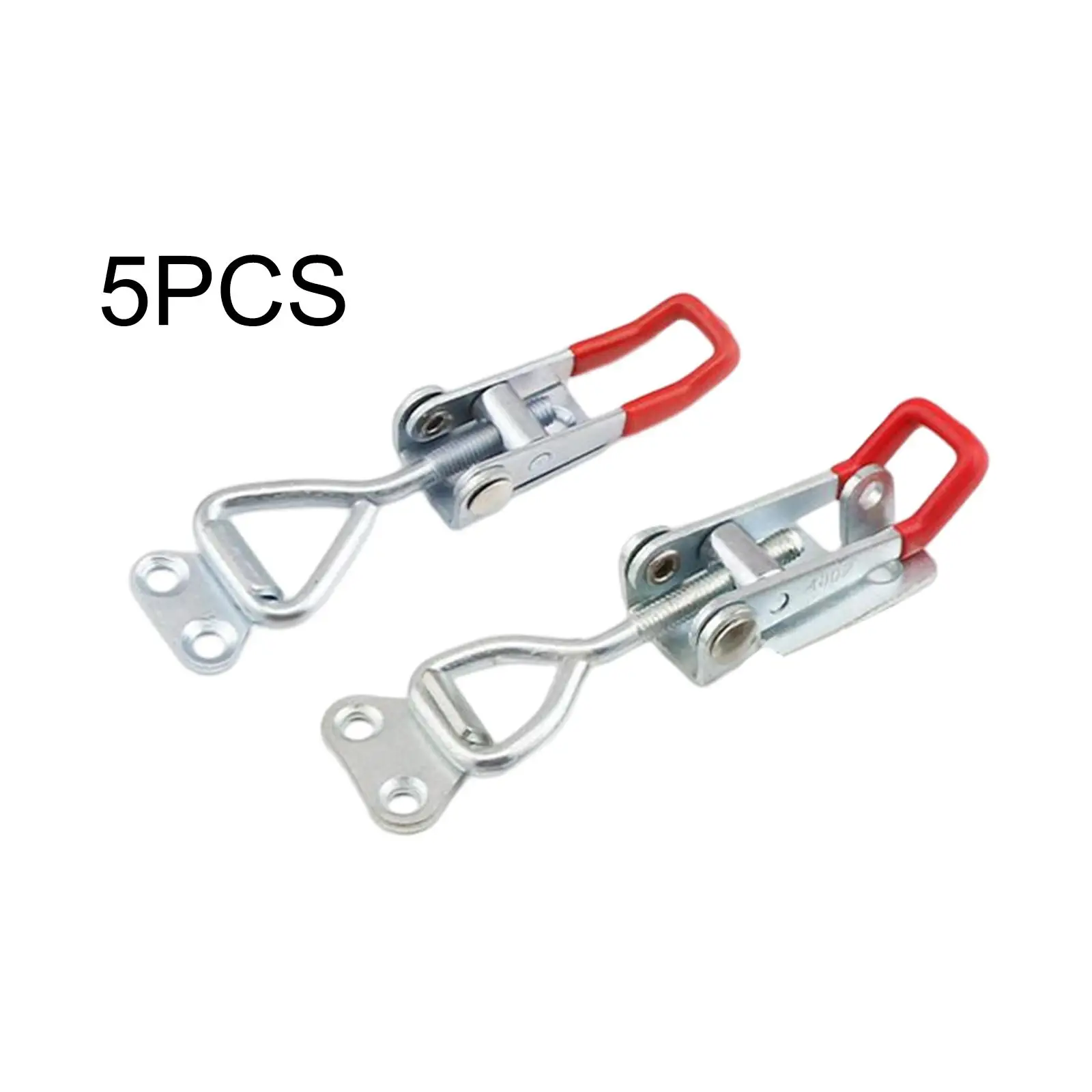 5 Pieces Toggle Clamp Iron Toggle Clamp for Storage Locker DIY