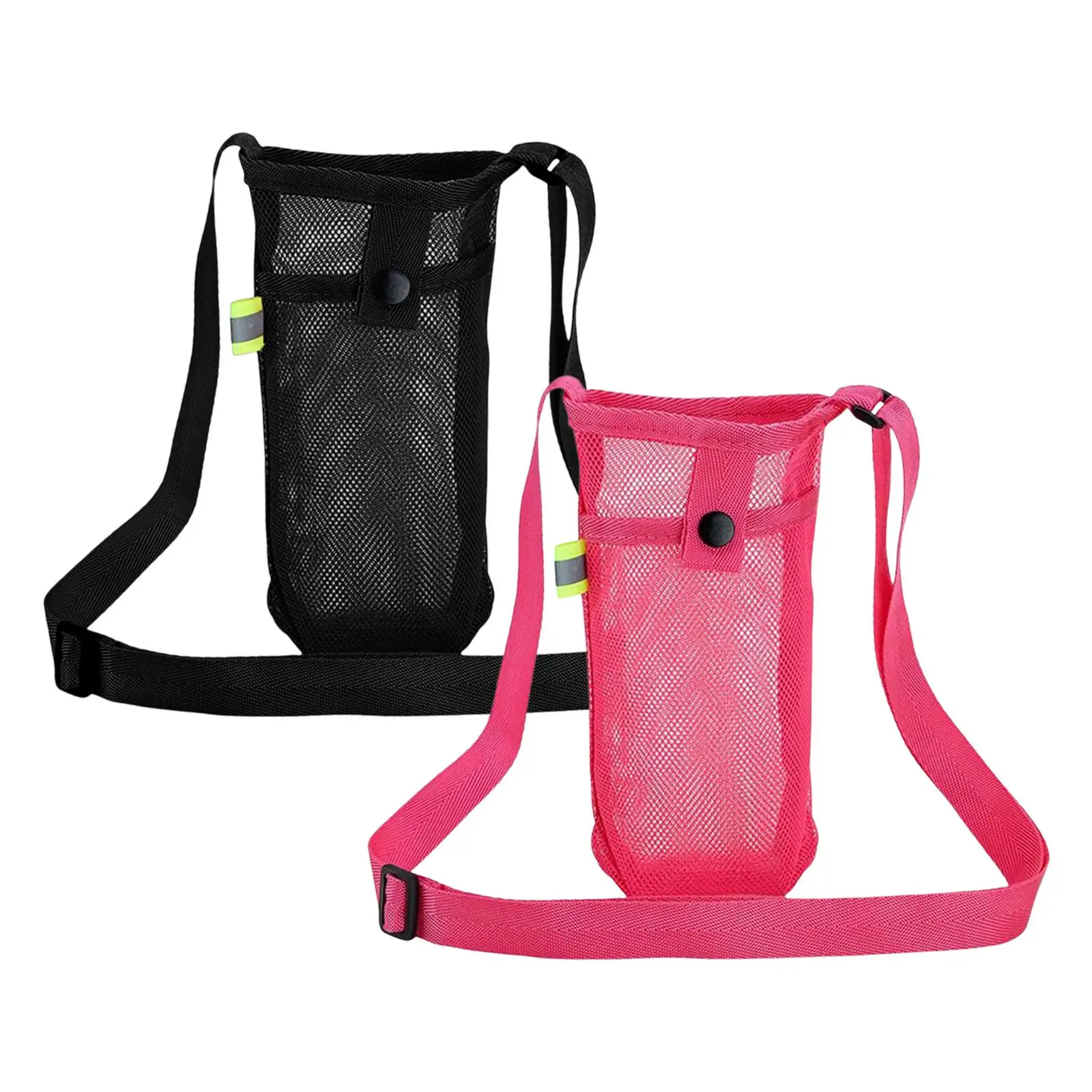 Water Bottle Holder Pouch Kettle Carrying Bag Pocket Adjustable Strap Water Bottle Carrier Bag for Sports Hiking Gym Running