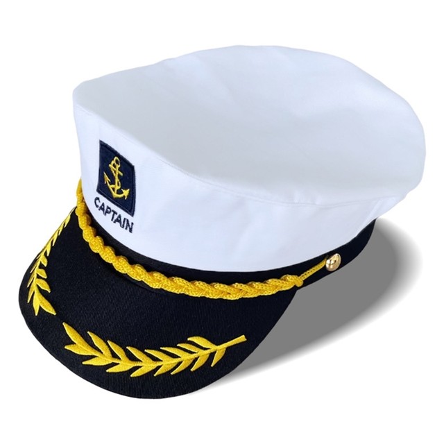 Gorro Marinero Capitán Marino Sombrero Ajustable Barco Sombreros huang jie