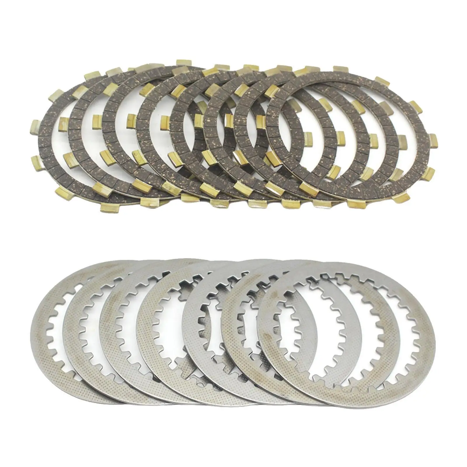 Clutch Friction Plates for Yamaha XJR400 4HM FJ600 XJ650 Motocross ATV Scooter Outdoor Engine Cooling 4H7-16321-01 168-16325-00