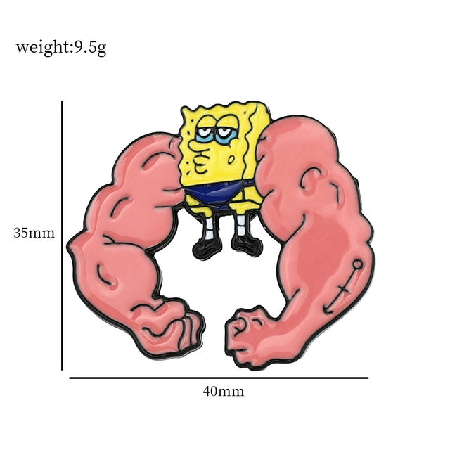 Buff Spongebob Jellyfishing