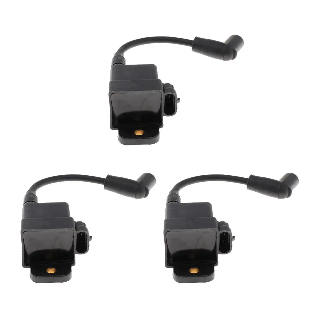 3x Outboard Ignition Coil Assy 0HP-600HP Engine, Replacement 27509A10