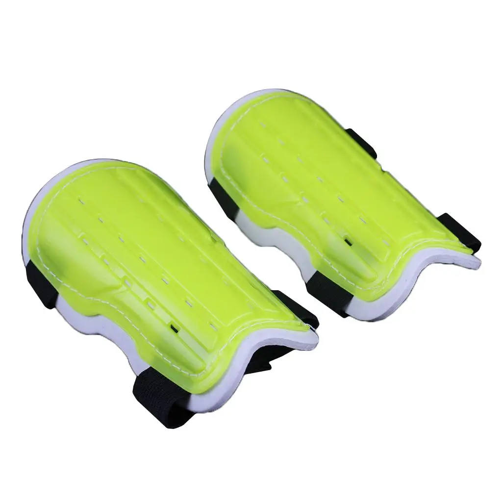 1 Pair Soccer Shin Guard Unisex Adults Kids Football Sports Leg Support Protector Pads - Choose Colors