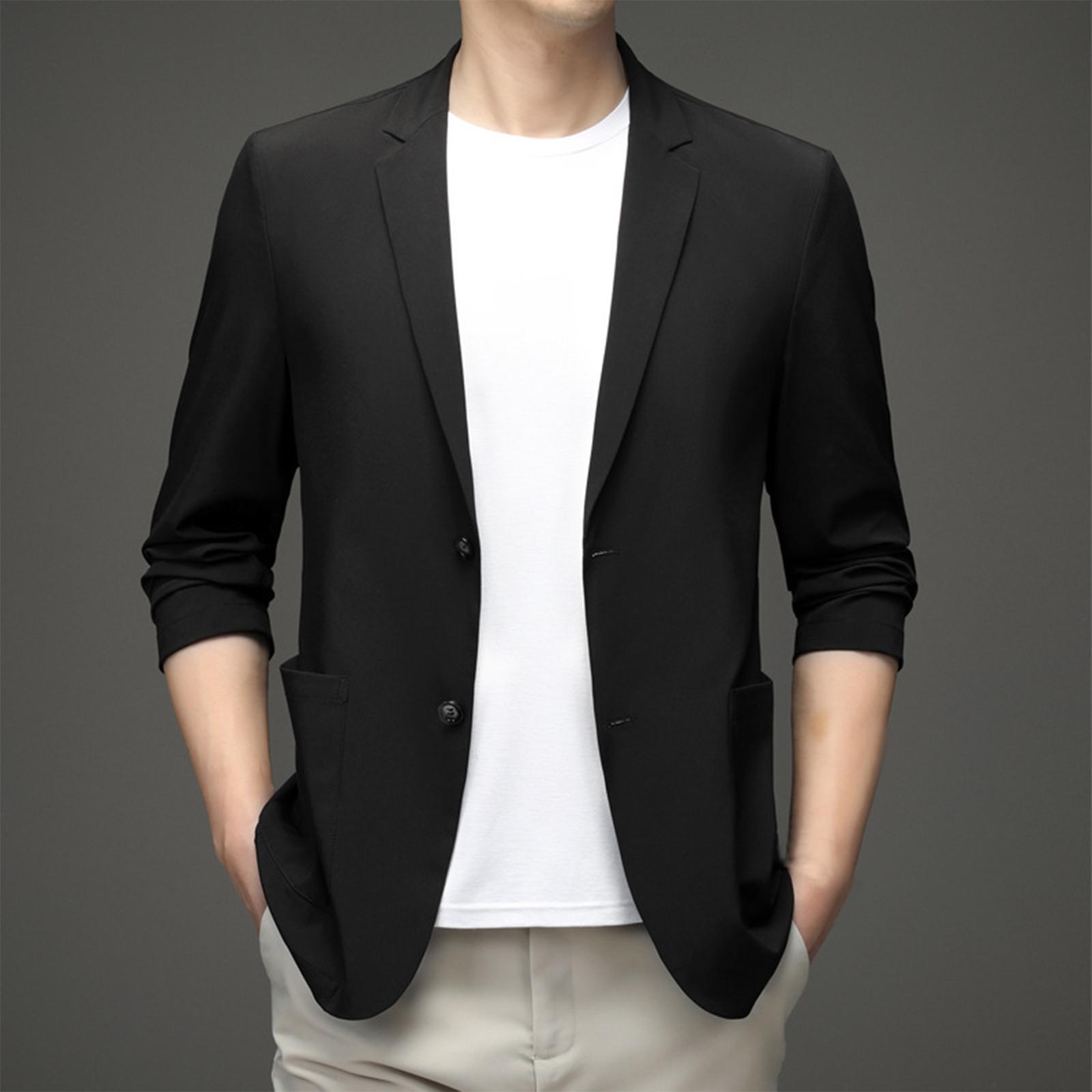 Suit Jacket Men Men for Gift Holidays Travel