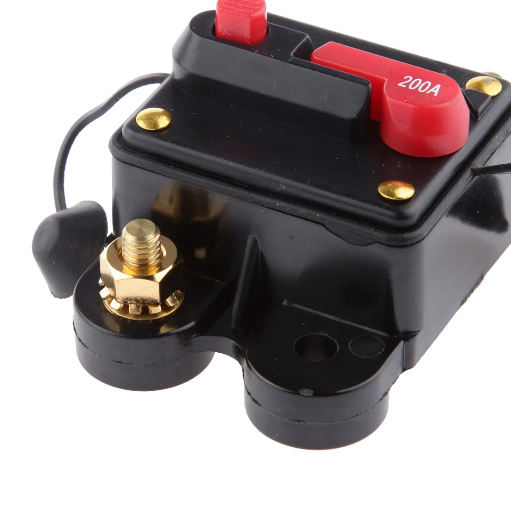 Waterproof 20 Circuit Breaker   Holder Inline  For  Marine Boat Stereo Switch Audio Inverter System 