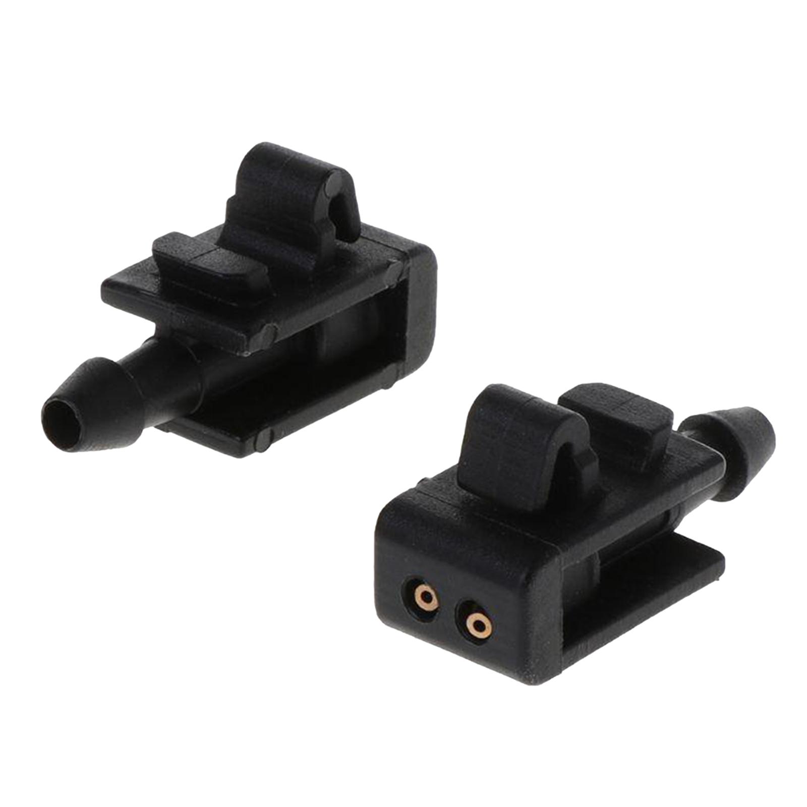 1 Pair Auto Windshield Washer Spray Nozzles Jet for II Scenic II