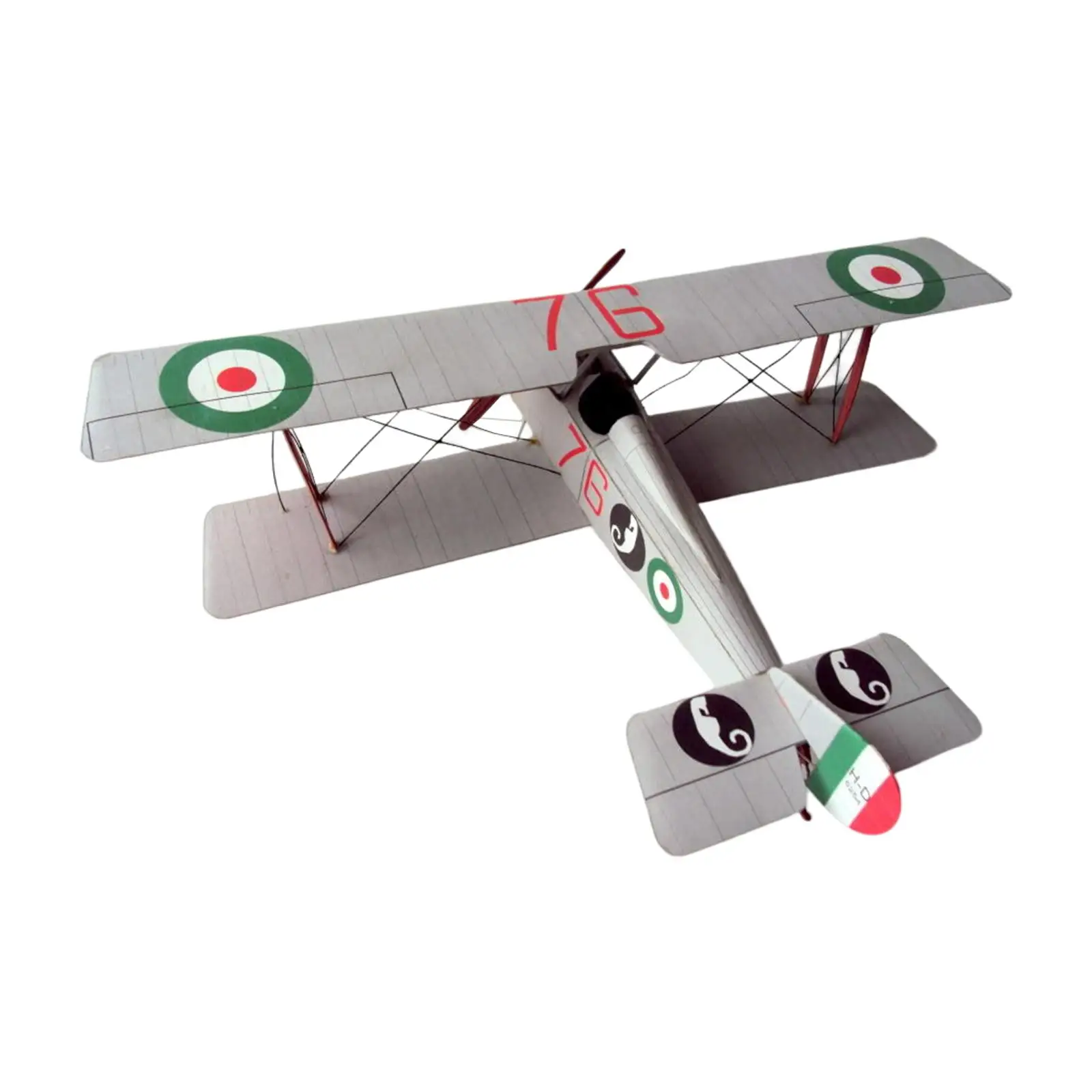 1/33 Brain Teaser Puzzle Education Toys Building Biplane Fighter DIY Assemble Toys Airplane Kits for Kids Adults Tabletop Decor