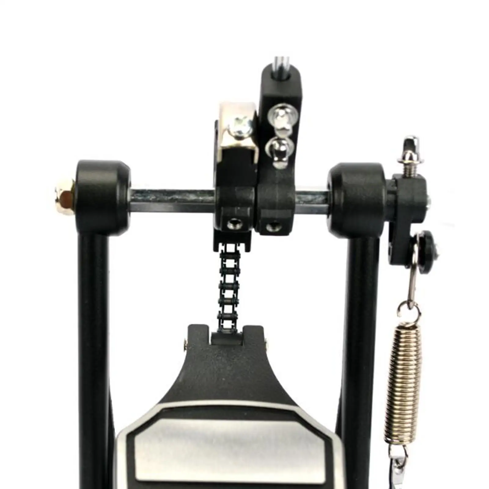 Bass Drum Pedal Strong Stable for Beginner, Pro Drummers Durable for Jazz Drums Felt Head Drum Foot Pedal Beater Drum Kick Pedal