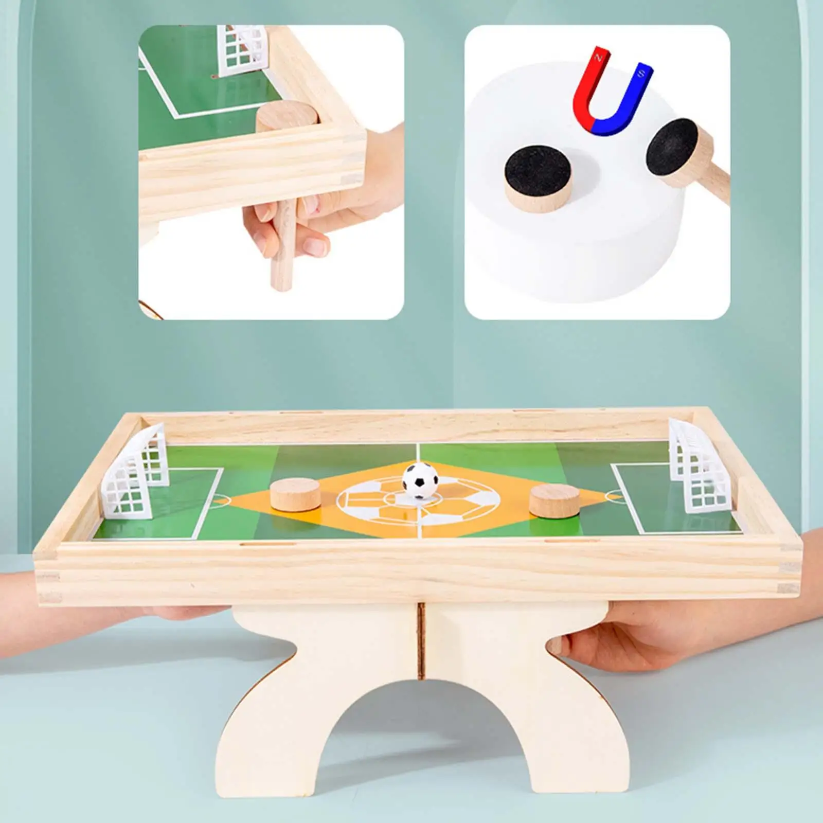 Small Table Football Game Flying Chess  Soccer for Adults Kids