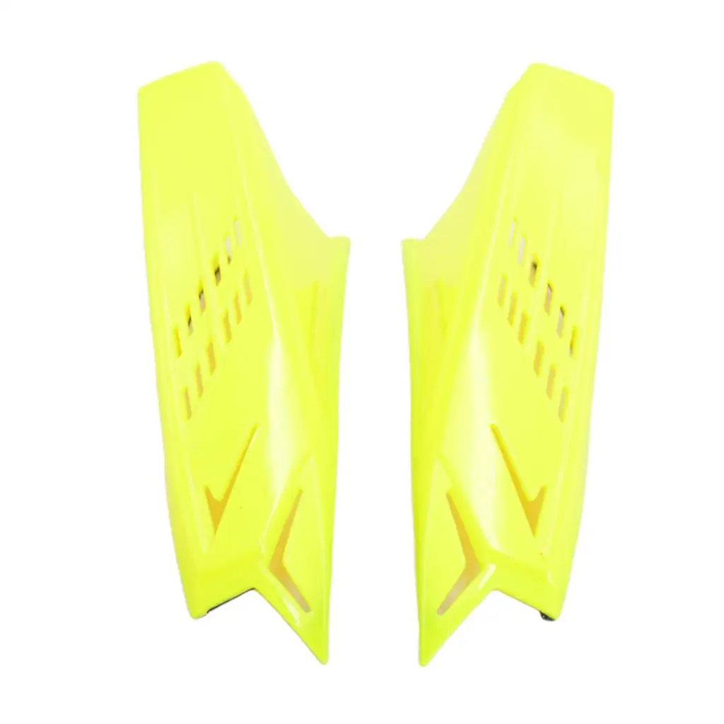 1 Pair Unisex Yellow  Helmet s Accessories Racing Dirtbike With Tapes