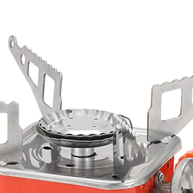 Camping Gas Stove with Piezo Ignition Camp Stove Cooker Gear for Hiking