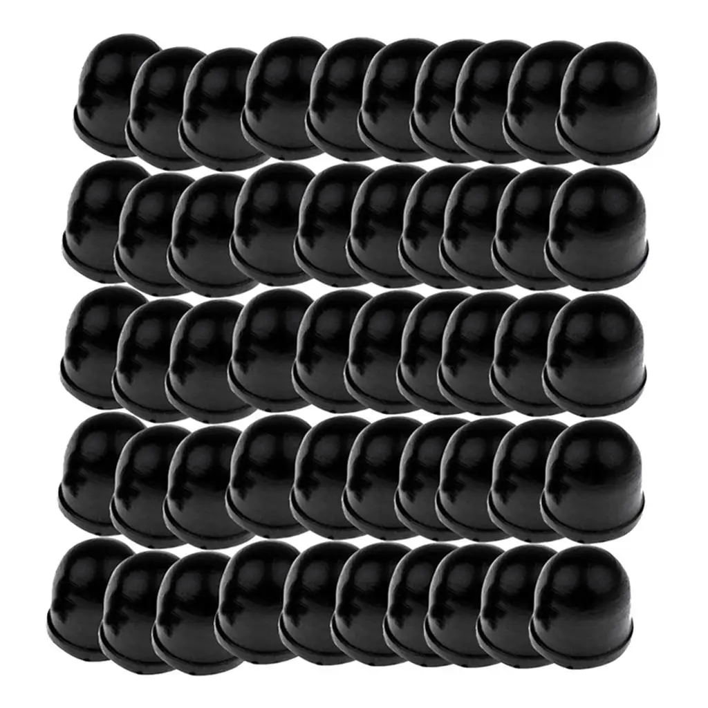 50 Pieces Skateboard Hardware Spacers Rebuild Bushings Washers Cups