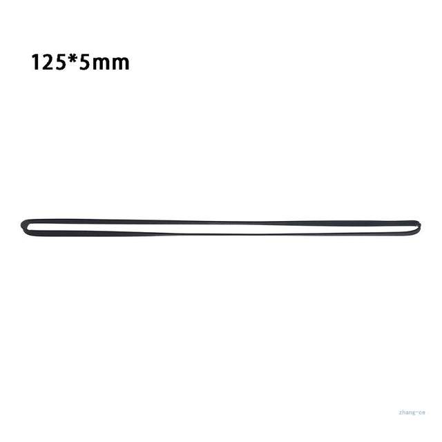 2 Courroies De Remplacement Pour Platine Vinyle - Caoutchouc Élastique 5x200mm - Compatible Tourne-disques