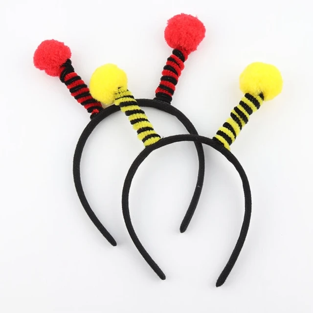 Diademas de abeja Antena de abeja Banda para el cabello Hormiga Mosca  Diadema de mariquita Disfraz de disfraces para Halloween Cumpleaños Fiesta  de Navidad Favores Sincero Electrónica