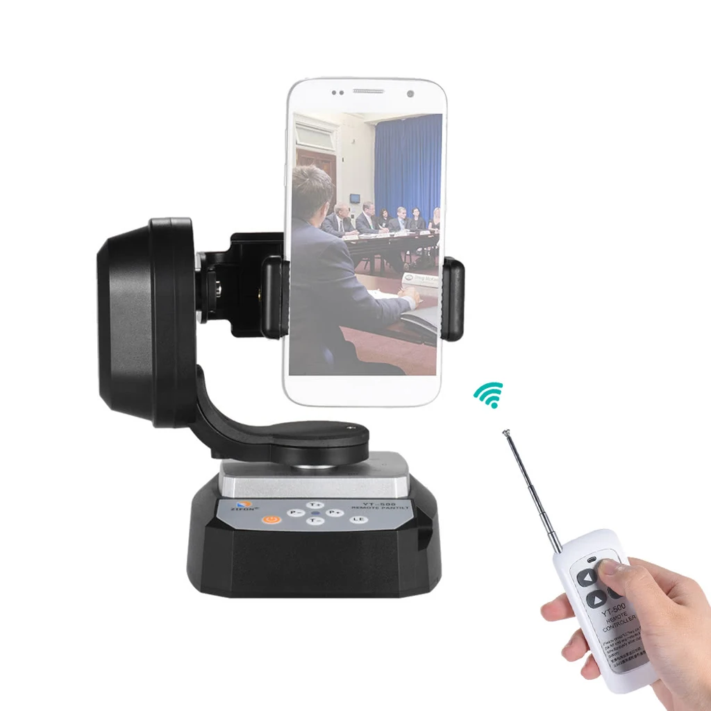 Remote Control Motorized Pan Tilt Head for Gopro Camera Phone Max. Load 500g