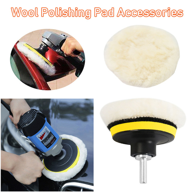 QIQIANYI 32PCS 1Inch 2Inch 3Inch Mini Buffing Polijsten Pads
