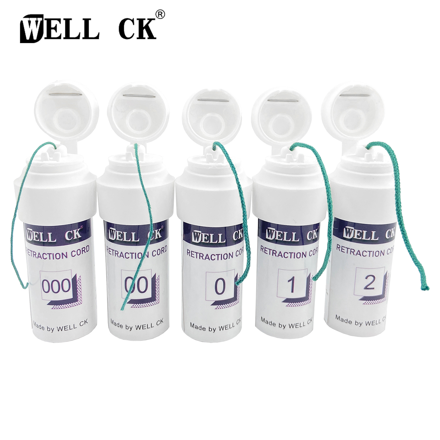 Best of 1 Bottle WELLCK Dental Thread Disposable Gingival Retraction Cord Knitted Cotton Gum Line Dentist Material 5 Sizes 0 00 000 1 2 Reviews & Tips